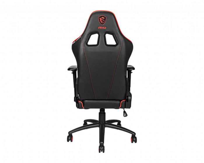 MSI Mag Ch120X Gaming Chair 'Black, Steel Frame, Recline-Able Backrest, Adjustable 4D Armrests, Breathable Foam, 4D Armrests, Ergonomic Headrest Pillow, Lumbar Support Cushion' - W128347550