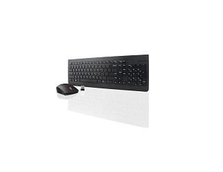 Lenovo Keyboard Mouse Included Rf Wireless Azerty French Black - W128346525