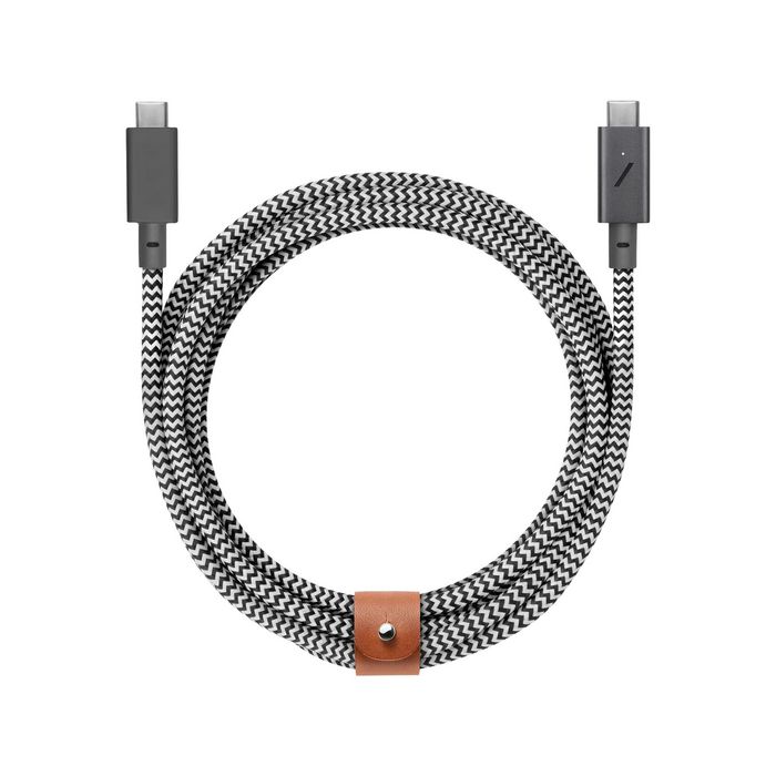 Native Union Belt Cable Type-C-C-Pro Zebra. 2.4M - W128113428