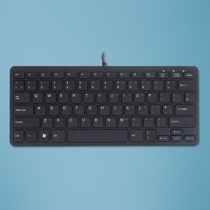 R-Go Tools R-Go Compact Keyboard, QWERTY (UK), black, wired - W125071007