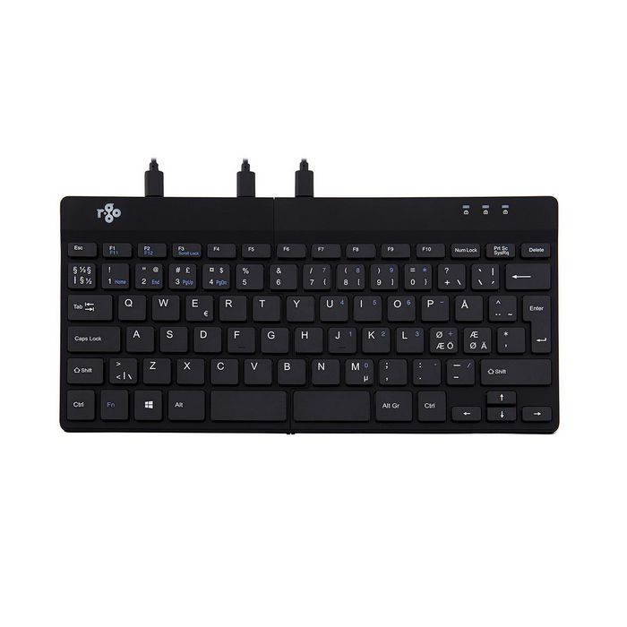R-Go Tools R-Go Split Break Ergonomic Keyboard, QWERTY (Nordic), black, wired - W125330985