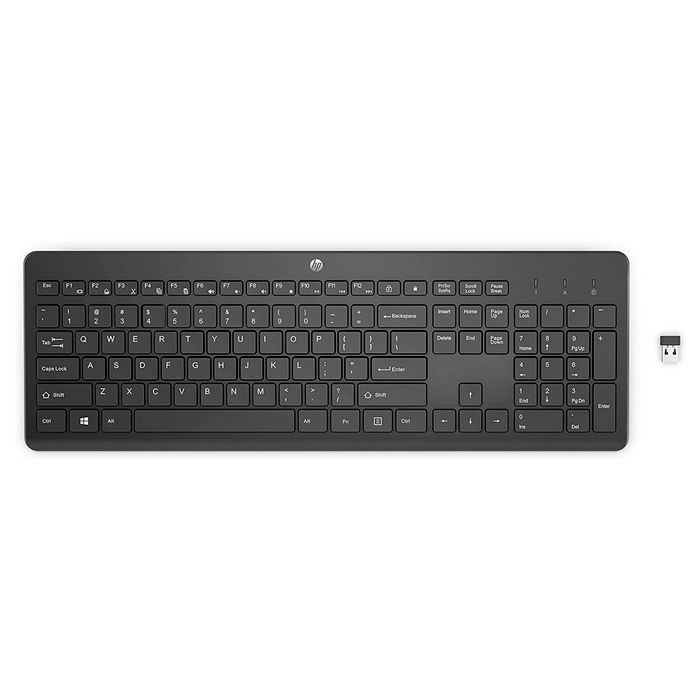 HP 230 Wireless Keyboard Black - W126435823