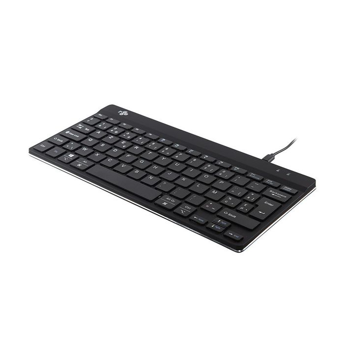 R-Go Tools R-Go Compact Break Keyboard, AZERTY (BE), black, wired - W126275852
