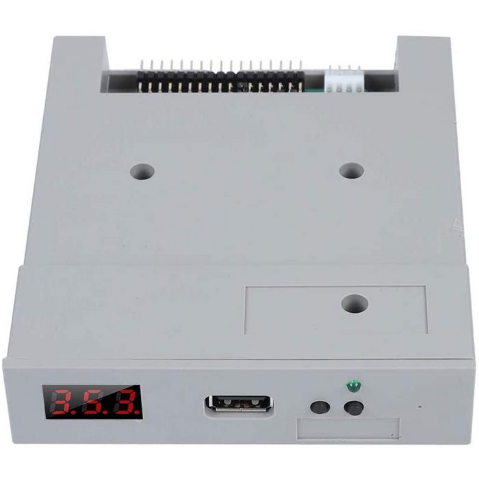 CoreParts 3.5" 1.44MB USB SSD Floppy Drive Emulator Gray, 34pins floppy driver interface, 5V DC - W128359488
