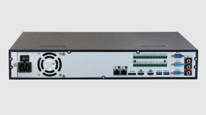 Dahua Grabador de red NVR 64 canales 1.5U 4HDD WizSense, 384Mbps - W128335389