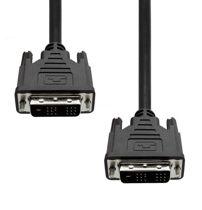 ProXtend DVI-D 18+1 Cable, Black 0.5m - W128366080
