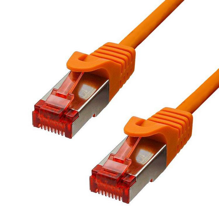 ProXtend CAT6 F/UTP CU LSZH Ethernet Cable Orange 15m - W128366952