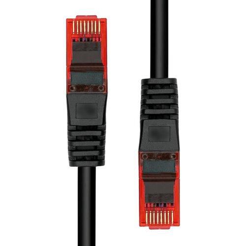 ProXtend CAT6 U/UTP CU LSZH Ethernet Cable Black 75cm - W128367084