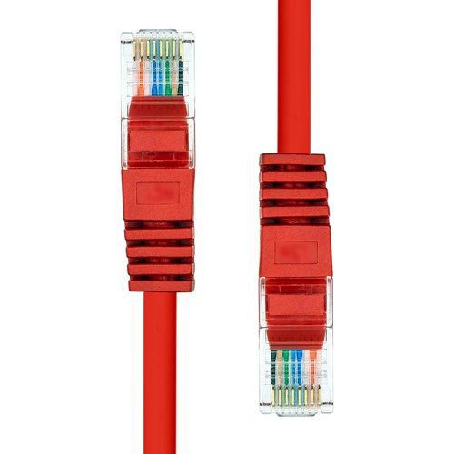 ProXtend CAT5e U/UTP CU PVC Ethernet Cable Red 50cm - W128367218
