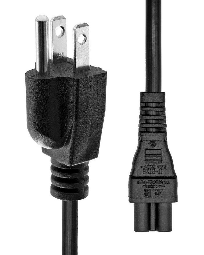ProXtend Power Cord US to C5 3M Black - W128366443