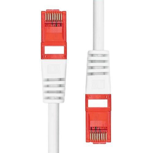 ProXtend CAT6 U/UTP CU LSZH Ethernet Cable White 30cm - W128367039