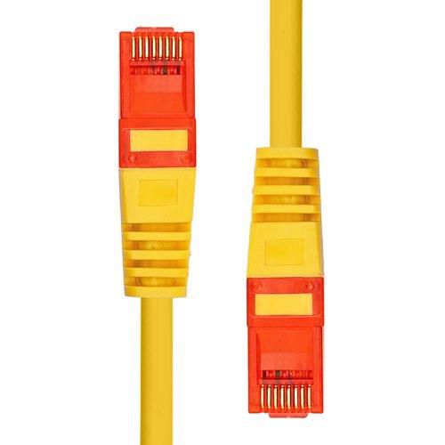 ProXtend CAT6 U/UTP CU LSZH Ethernet Cable Yellow 75cm - W128367047