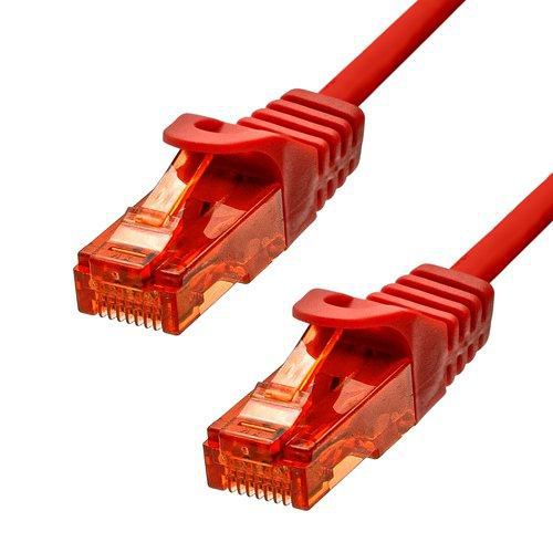 ProXtend CAT6 U/UTP CU LSZH Ethernet Cable Red 75cm - W128367065