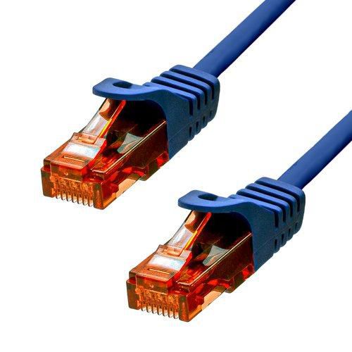 6UTP-003BL, ProXtend CAT6 U/UTP CU LSZH Ethernet Cable Blue 30cm