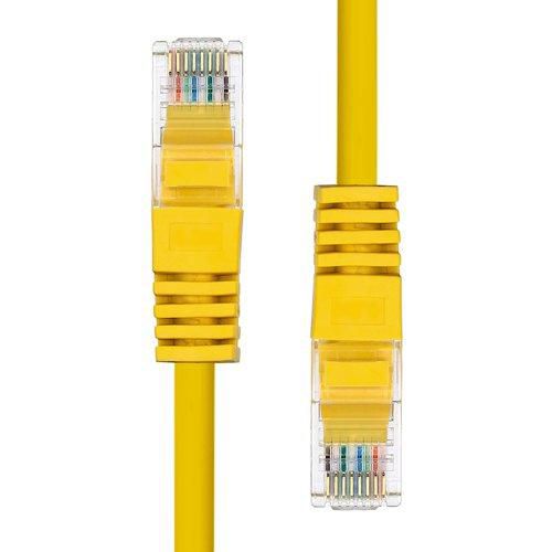 ProXtend CAT5e U/UTP CU PVC Ethernet Cable Yellow 2m - W128367230