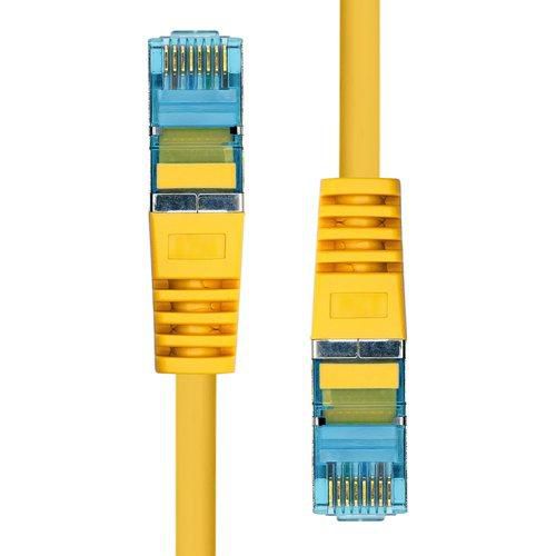 ProXtend CAT6A S/FTP CU LSZH Ethernet Cable Yellow 30cm - W128367251