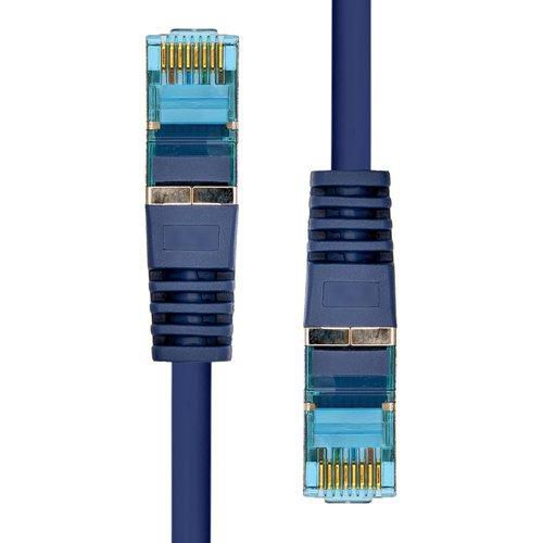 ProXtend CAT6A S/FTP CU LSZH Ethernet Cable Blue 20cm - W128367277