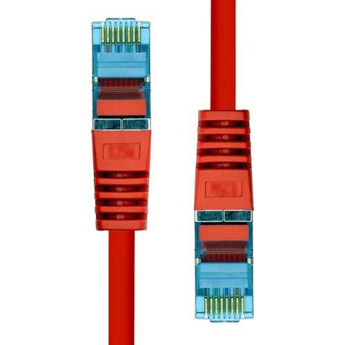 ProXtend CAT6A S/FTP CU LSZH Ethernet Cable Red 30cm - W128367294