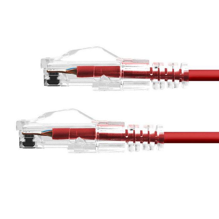 ProXtend Ultra Slim CAT6 U/UTP CU LSZH Ethernet Cable Red 20cm - W128367365