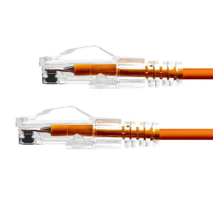 ProXtend Ultra Slim CAT6A U/UTP CU LSZH Ethernet Cable Orange 5m - W128367422