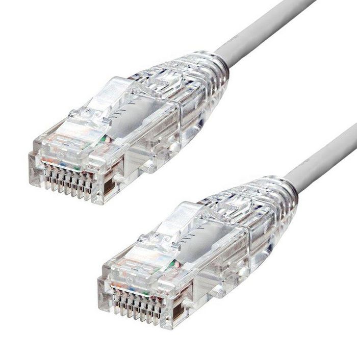 ProXtend Ultra Slim CAT6 U/UTP CU LSZH Ethernet Cable Grey 2m - W128367440