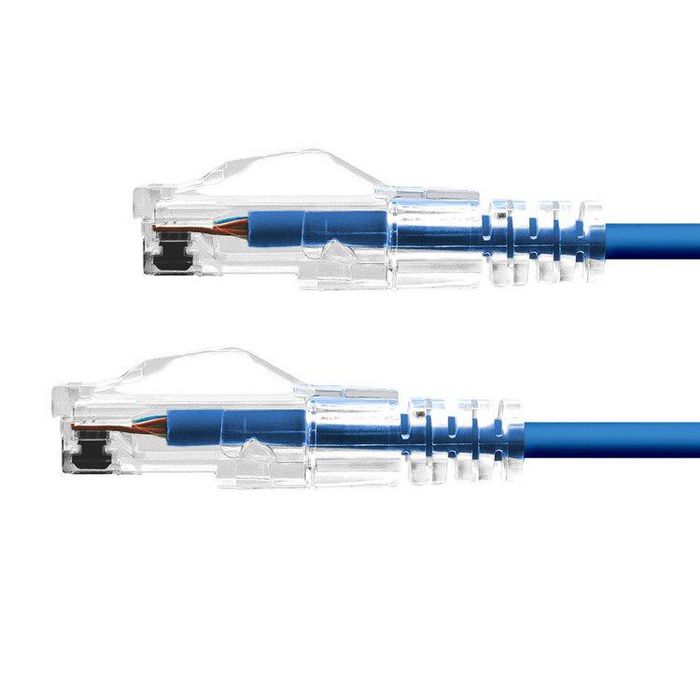 ProXtend Ultra Slim CAT6A U/UTP CU LSZH Ethernet Cable Blue 2m - W128367465