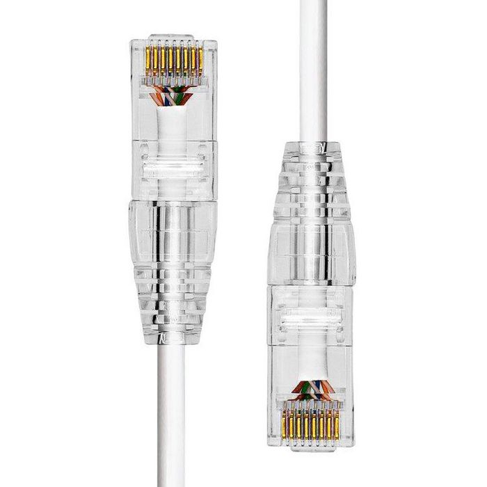 ProXtend Ultra Slim CAT6 U/UTP CU LSZH Ethernet Cable White 3m - W128367480