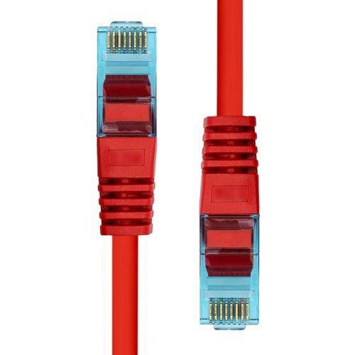 ProXtend CAT6A U/UTP CU LSZH Ethernet Cable Red 25cm - W128367540