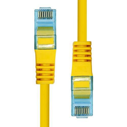 ProXtend CAT6A U/UTP CU LSZH Ethernet Cable Yellow 50cm - W128367561