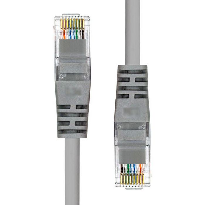 ProXtend CAT5e U/UTP CCA PVC Ethernet Cable Grey 1m - W128367746