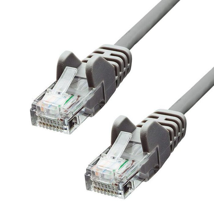 ProXtend CAT5e U/UTP CCA PVC Ethernet Cable Grey 10m - W128367799
