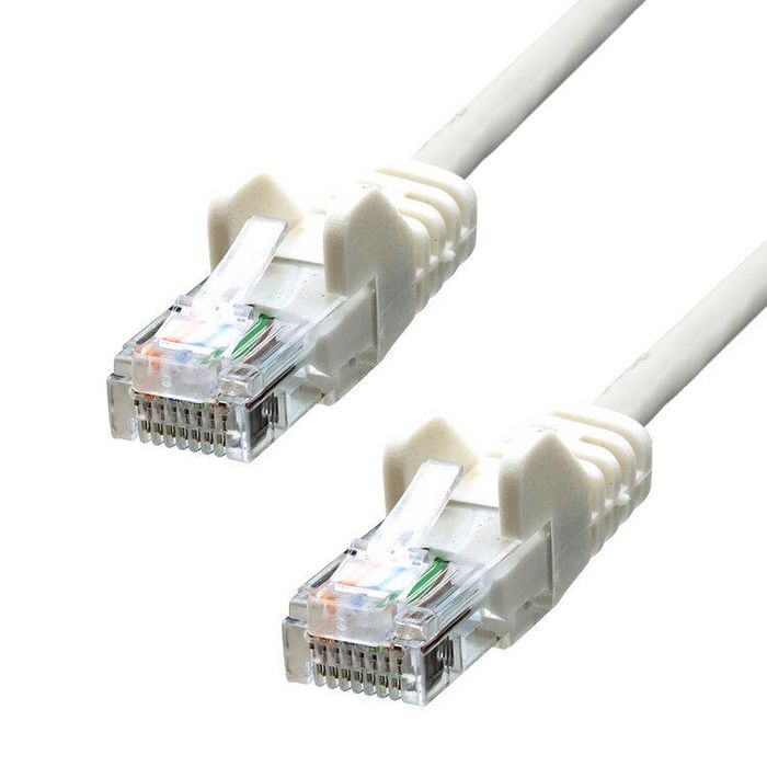 ProXtend CAT5e U/UTP CCA PVC Ethernet Cable White 25cm - W128367797