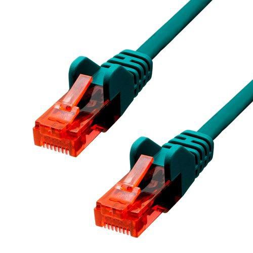 ProXtend CAT6 U/UTP CCA PVC Ethernet Cable Green 30cm - W128367798