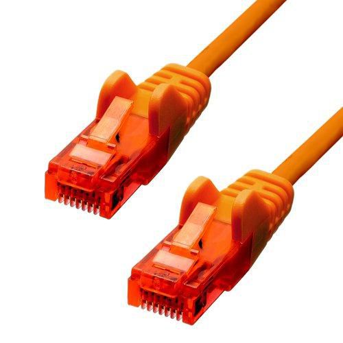 ProXtend CAT6 U/UTP CCA PVC Ethernet Cable Orange 25cm - W128367812