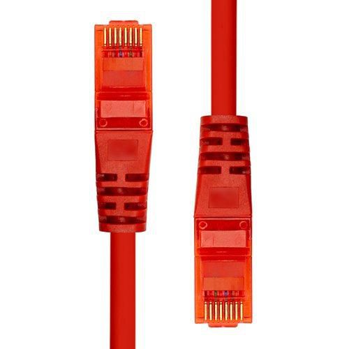 ProXtend CAT6 U/UTP CCA PVC Ethernet Cable Red 15m - W128367811