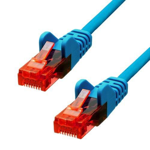 ProXtend CAT6 U/UTP CCA PVC Ethernet Cable Blue 50cm - W128367852