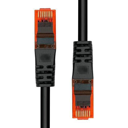 ProXtend CAT6 U/UTP CCA PVC Ethernet Cable Black 20cm - W128367859