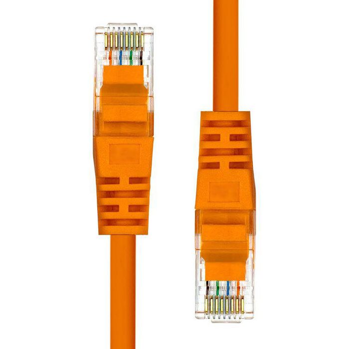 ProXtend CAT5e U/UTP CCA PVC Ethernet Cable Orange 25cm - W128367864