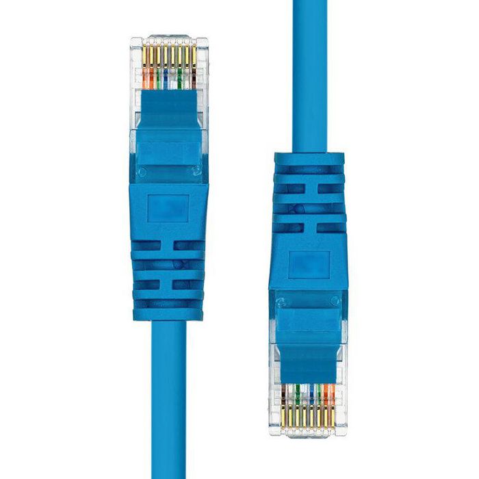 ProXtend CAT5e U/UTP CCA PVC Ethernet Cable Blue 25cm - W128367943