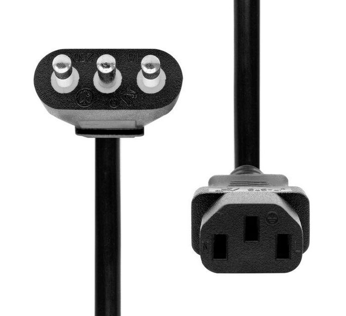 ProXtend Power Cord Italy to C13 3M Black - W128366396