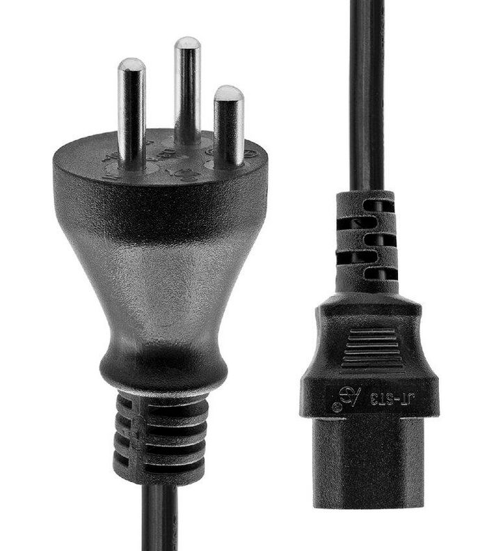 ProXtend Power Cord Denmark to C13 2M Black - W128366481