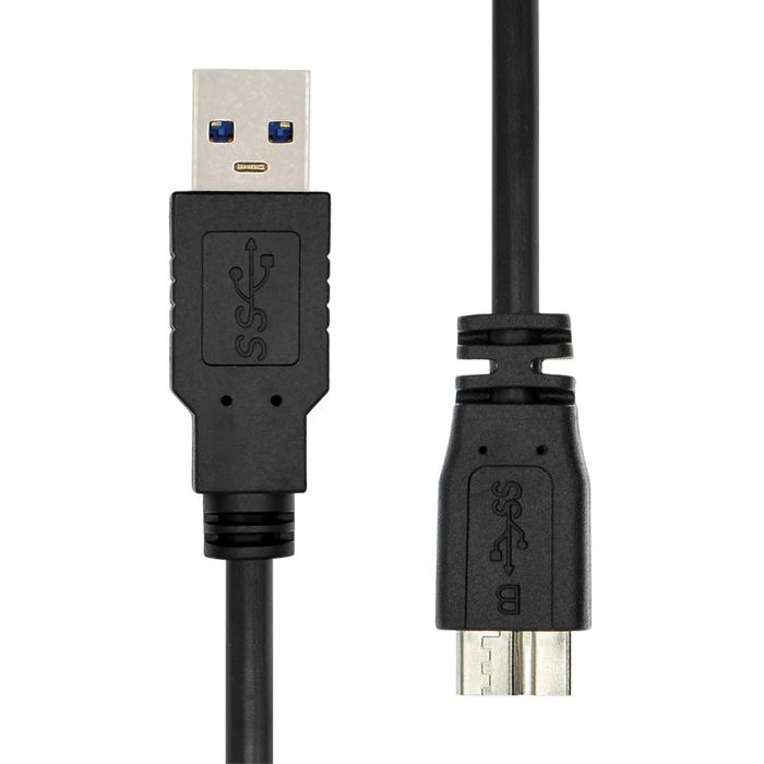 ProXtend USB 3.2 Gen1 A to Micro B M/M Black 0.5M - W128366734