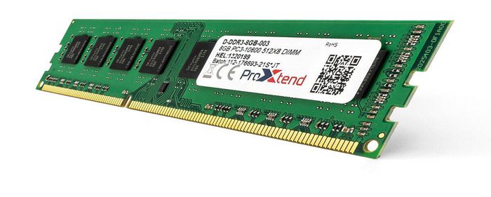 ProXtend 8GB DDR3 PC3-10600 1333MHz - W128364623