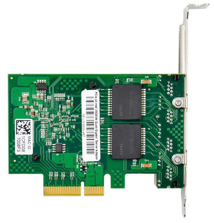 ProXtend PCIe X4 Quad RJ45 Gigabit Ethernet NIC - W128364679