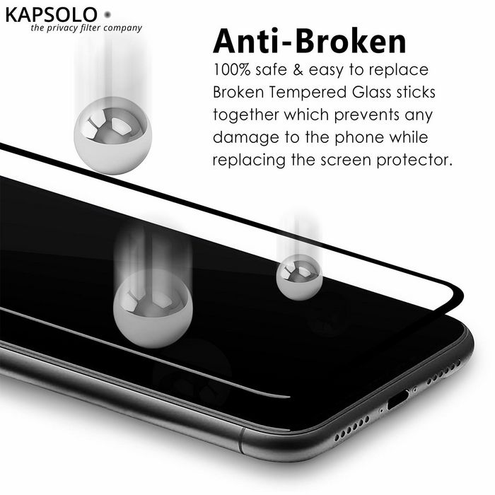 Kapsolo Tempered Glass Iphone 12 Pro Max Sreen Protection Clear Screen Protector Apple - W128369458
