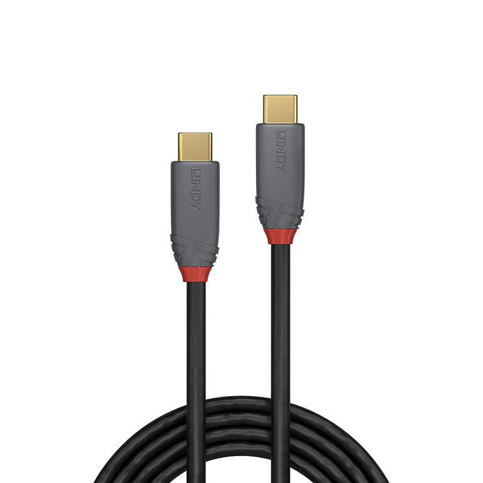 Lindy 0.5M Usb 3.2 Type C Cable, 5A Pd, Anthra Line - W128370316