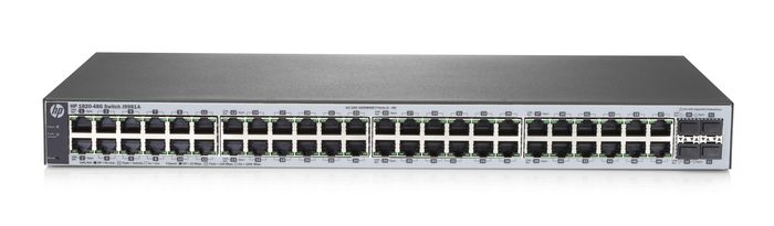 Hewlett Packard Enterprise 1820-48G Managed L2 Gigabit Ethernet (10/100/1000) 1U Grey - W128369070