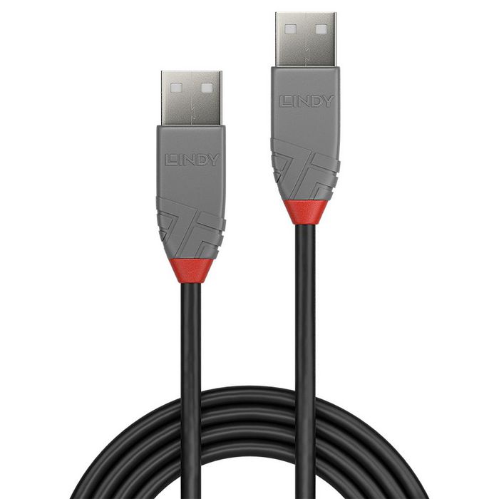 Lindy 5M Usb 2.0 Type A Cable, Anthra Line - W128370333
