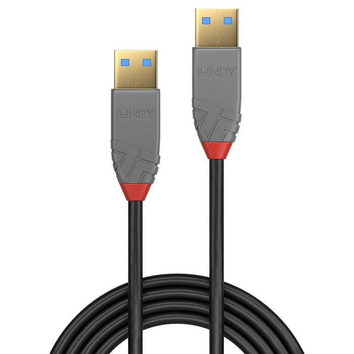 Lindy 2M Usb 3.2 Type A Cable, Anthra Line - W128370352