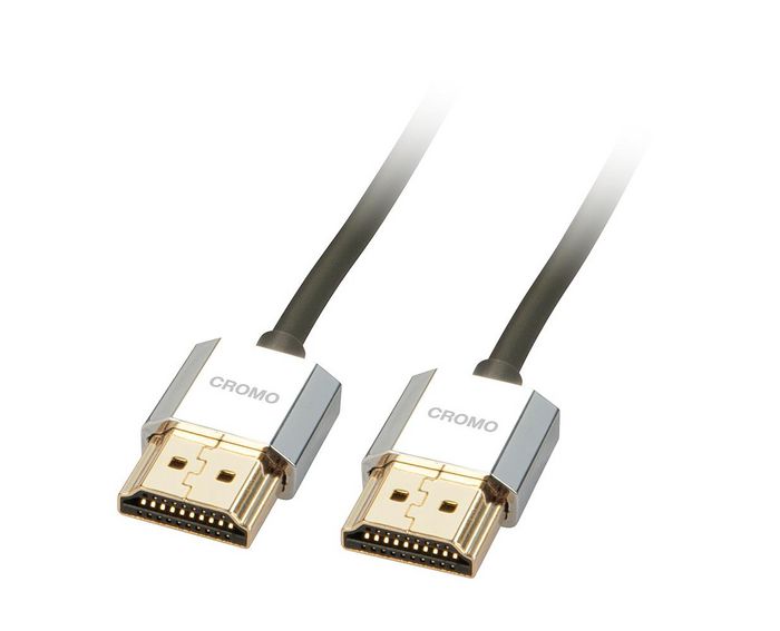 Lindy Cromo Slim Hdmi High Speed A/A Cable, 1M - W128370380